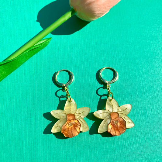 Daffodil Earrings-Mini