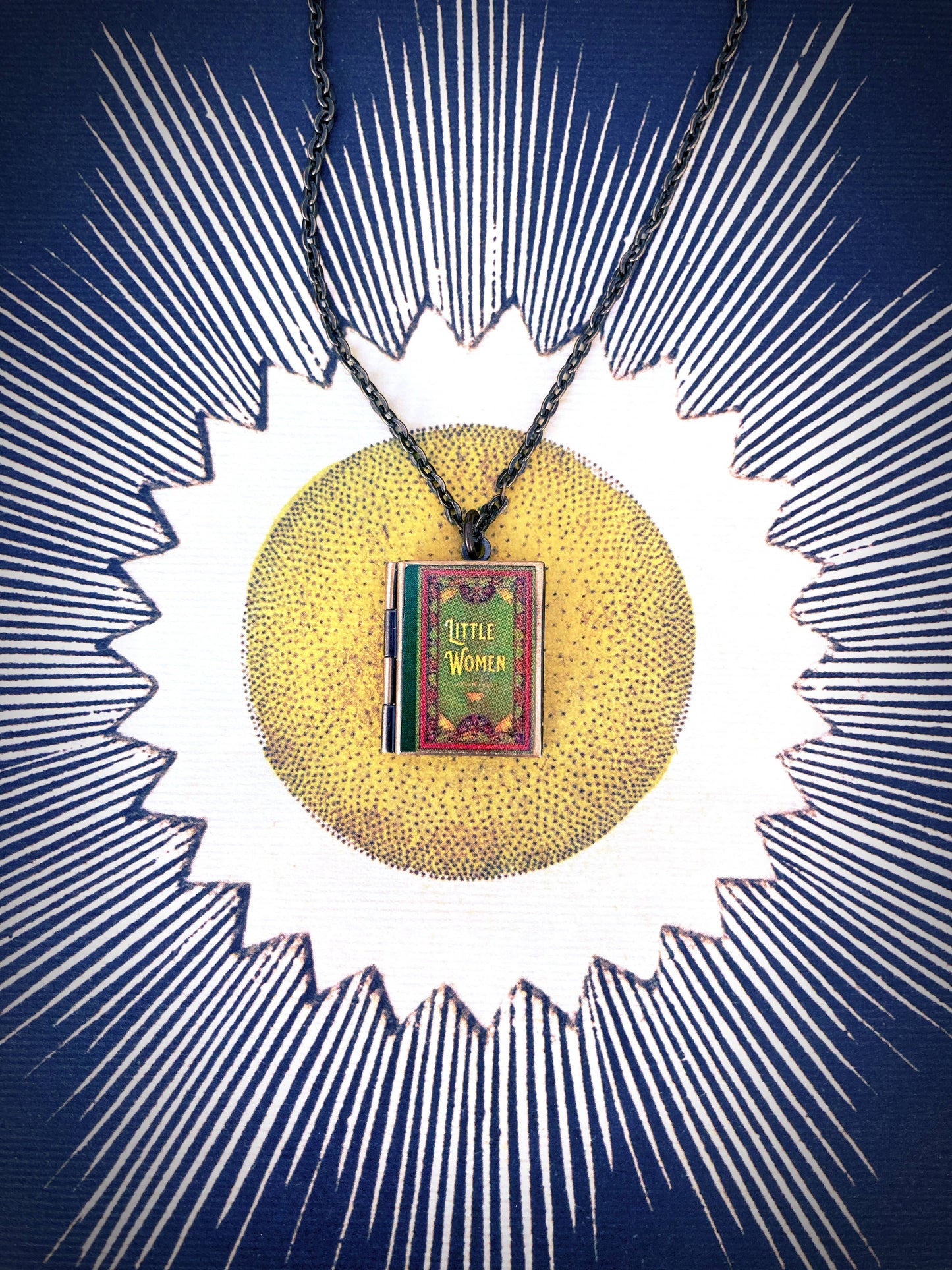 Book Locket-Little Women