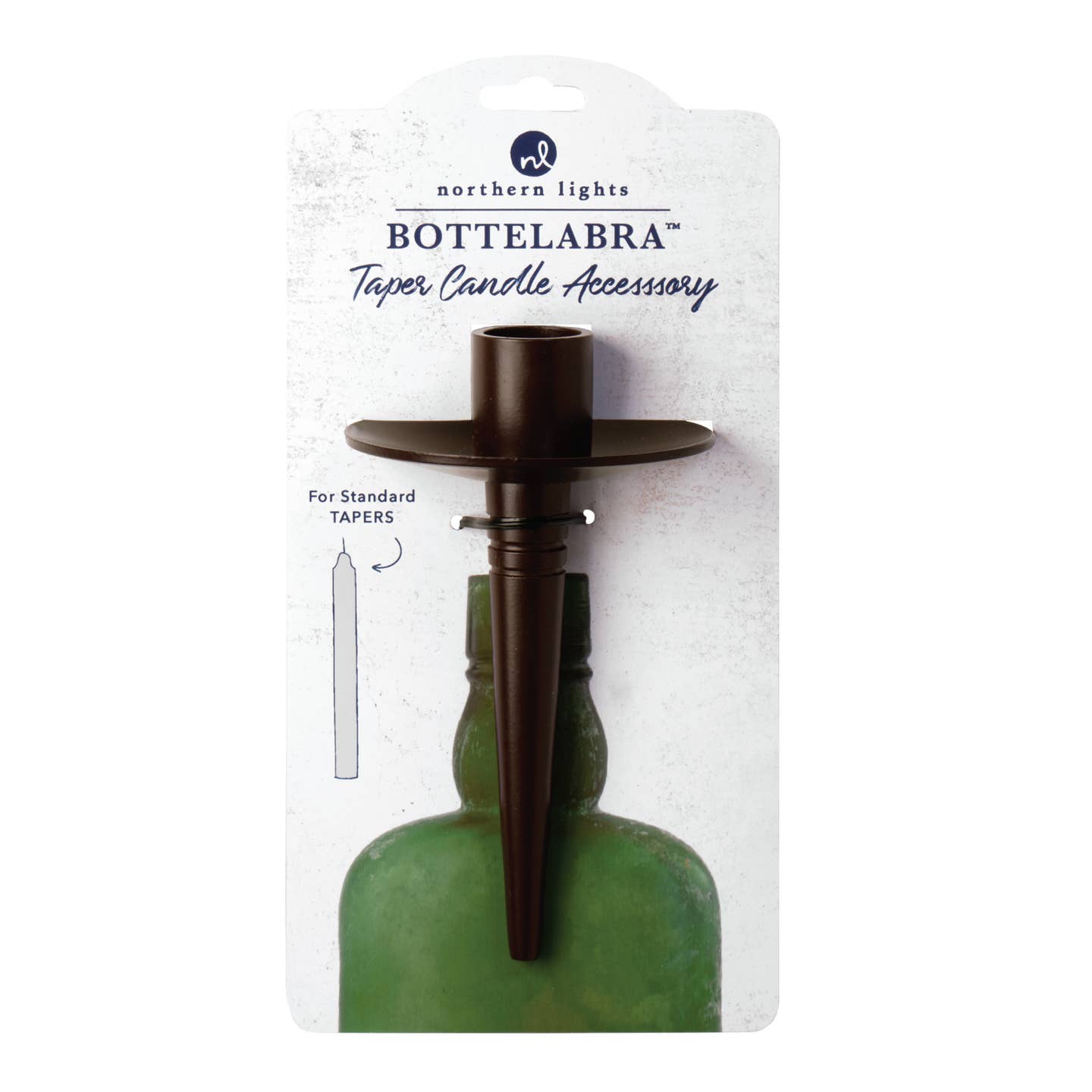 Bottlelabra Taper Holder (Copy)