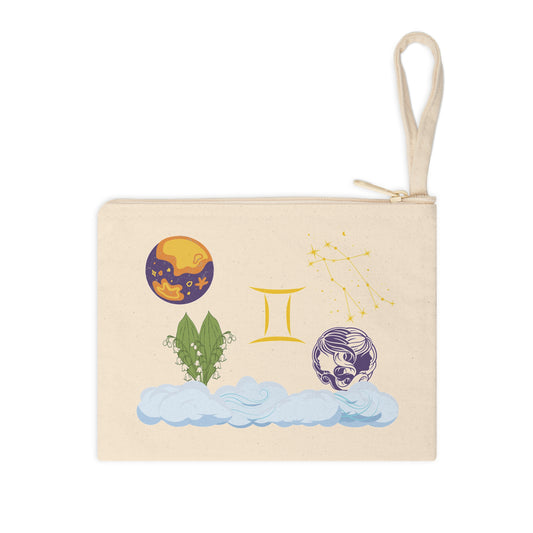 Zodiac Zipper Pouch-Gemini