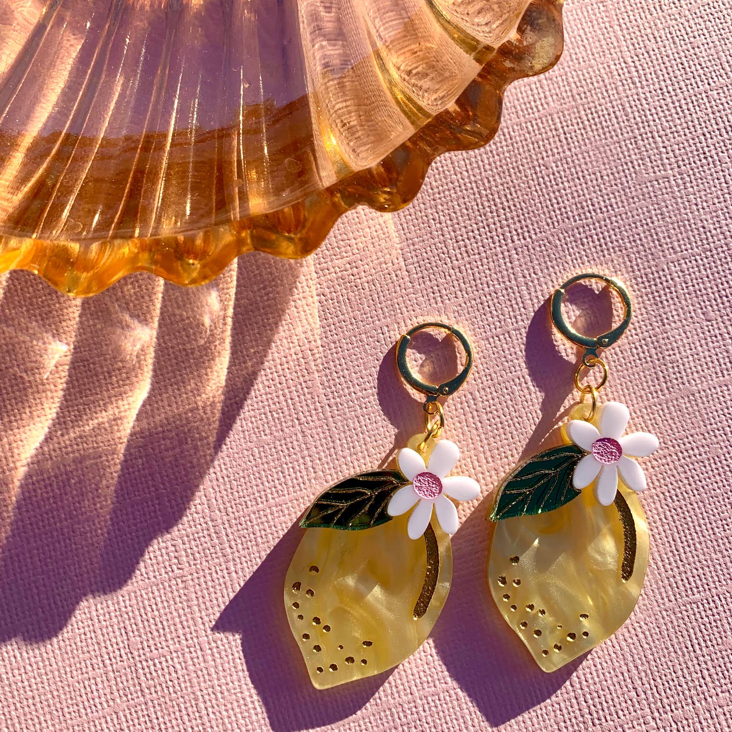Lemon Earrings