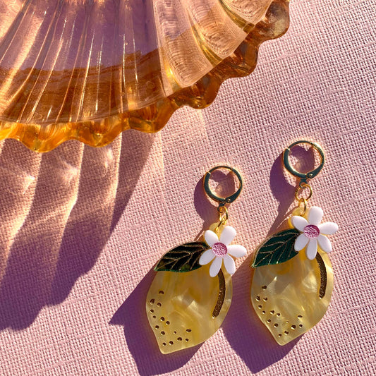 Lemon Earrings