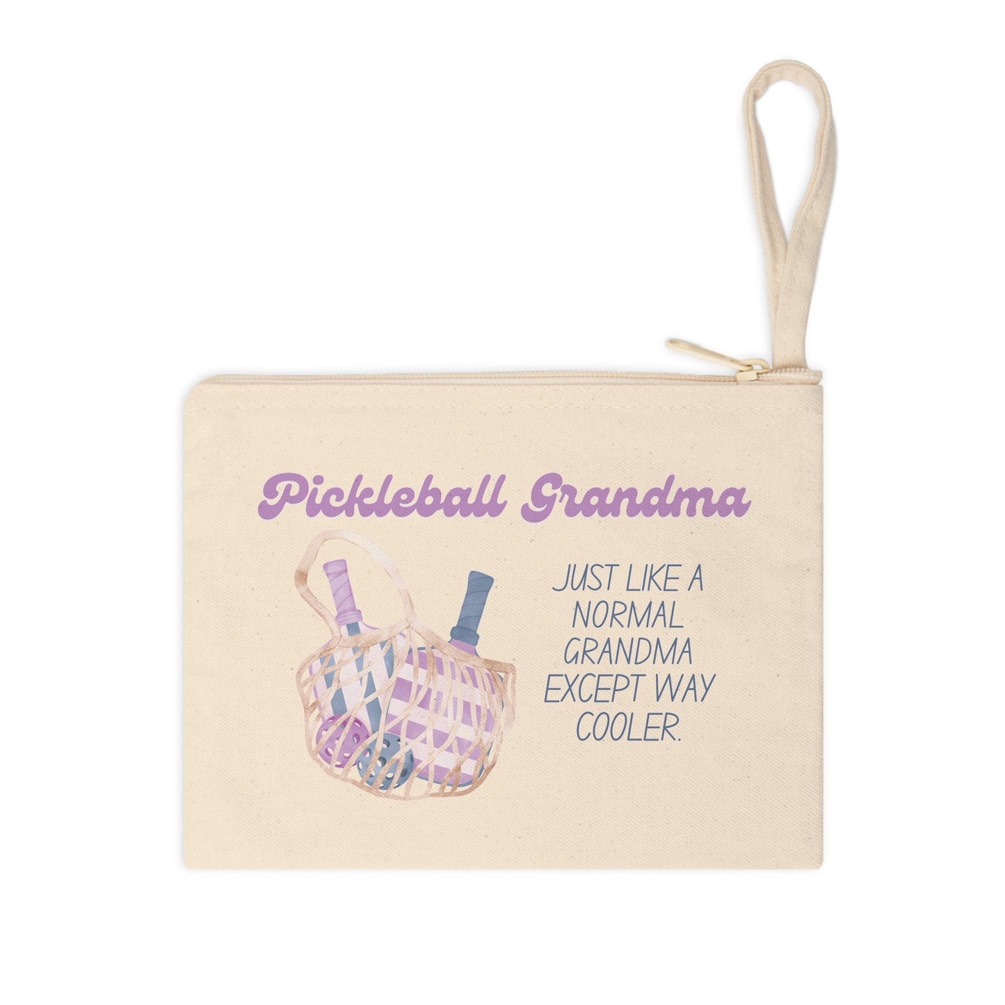 Zipper Pouch-Pickleball Grandma