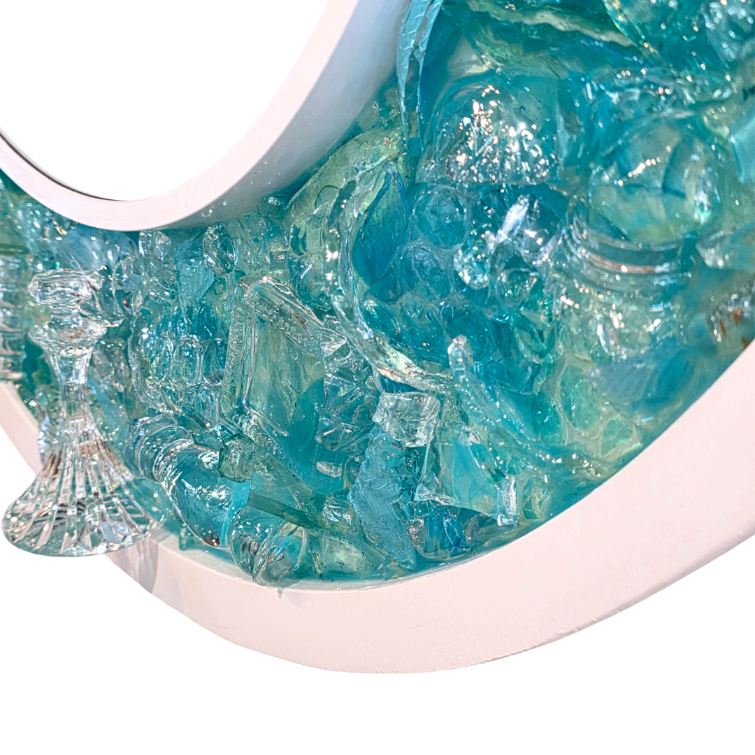 Shattered Glass Mirror