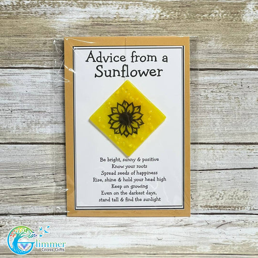 Suncatcher Card-Sunflower