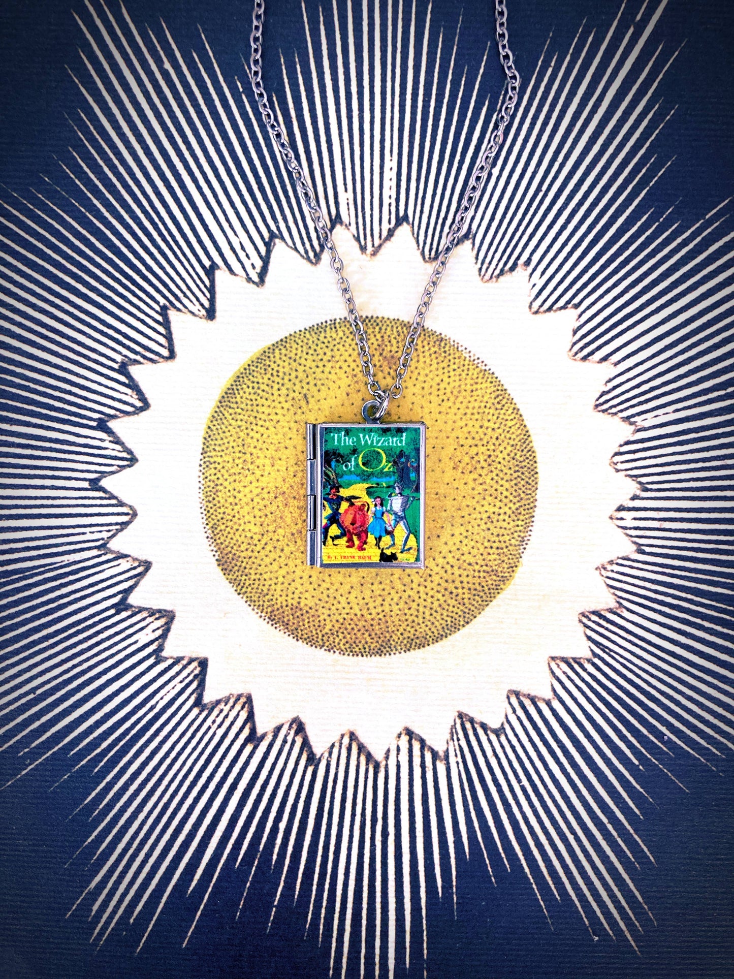 Book Locket-The Wizard of Oz