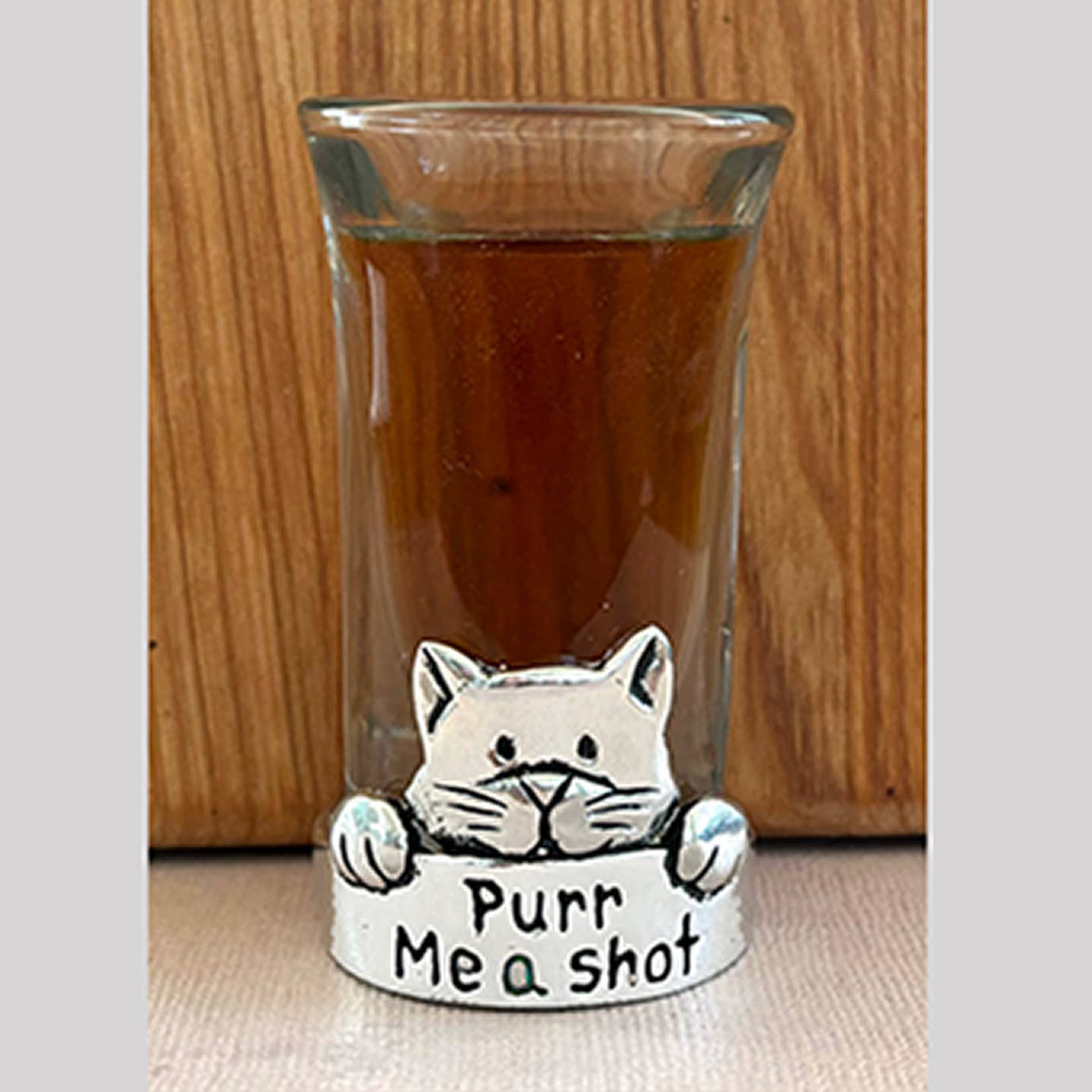 Shot Glass-Purr Me a Shot!