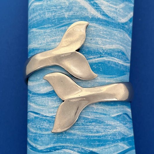 Cuff Bracelet-Whale Tail Wrap
