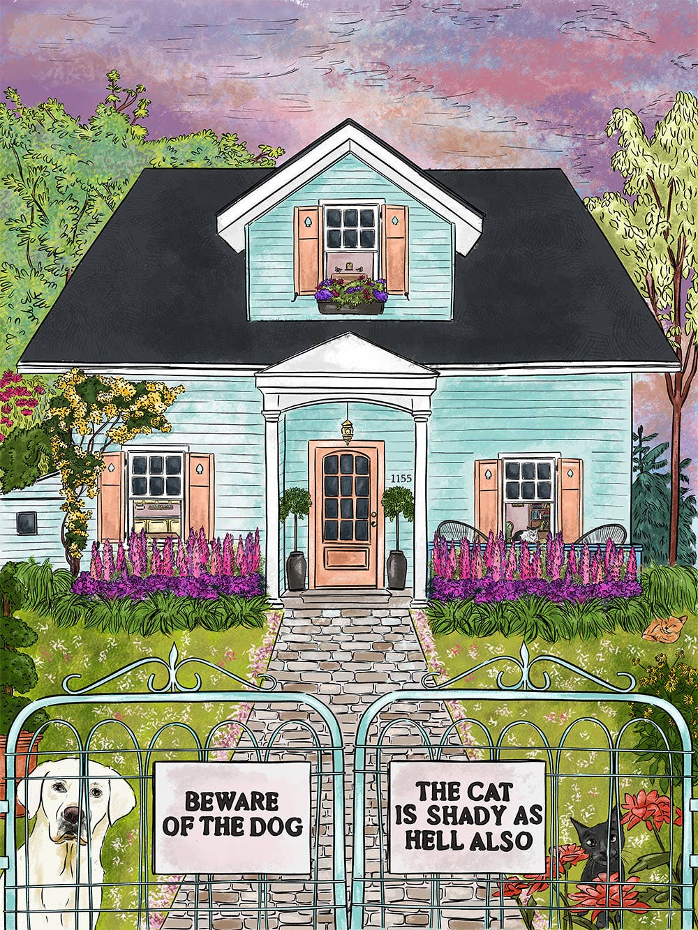 Puzzle-Beware of the dog