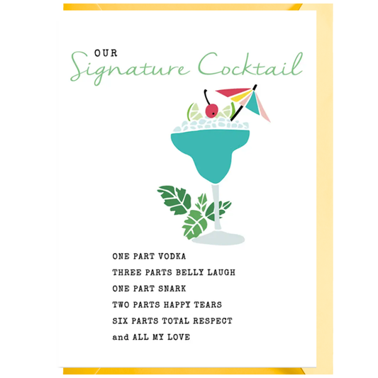 Card-Our Signature Cocktail