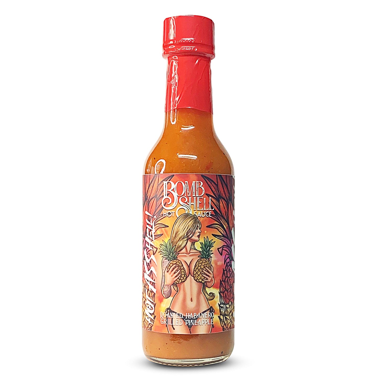 Roasted Habanero Grilled Pineapple Hot Sauce