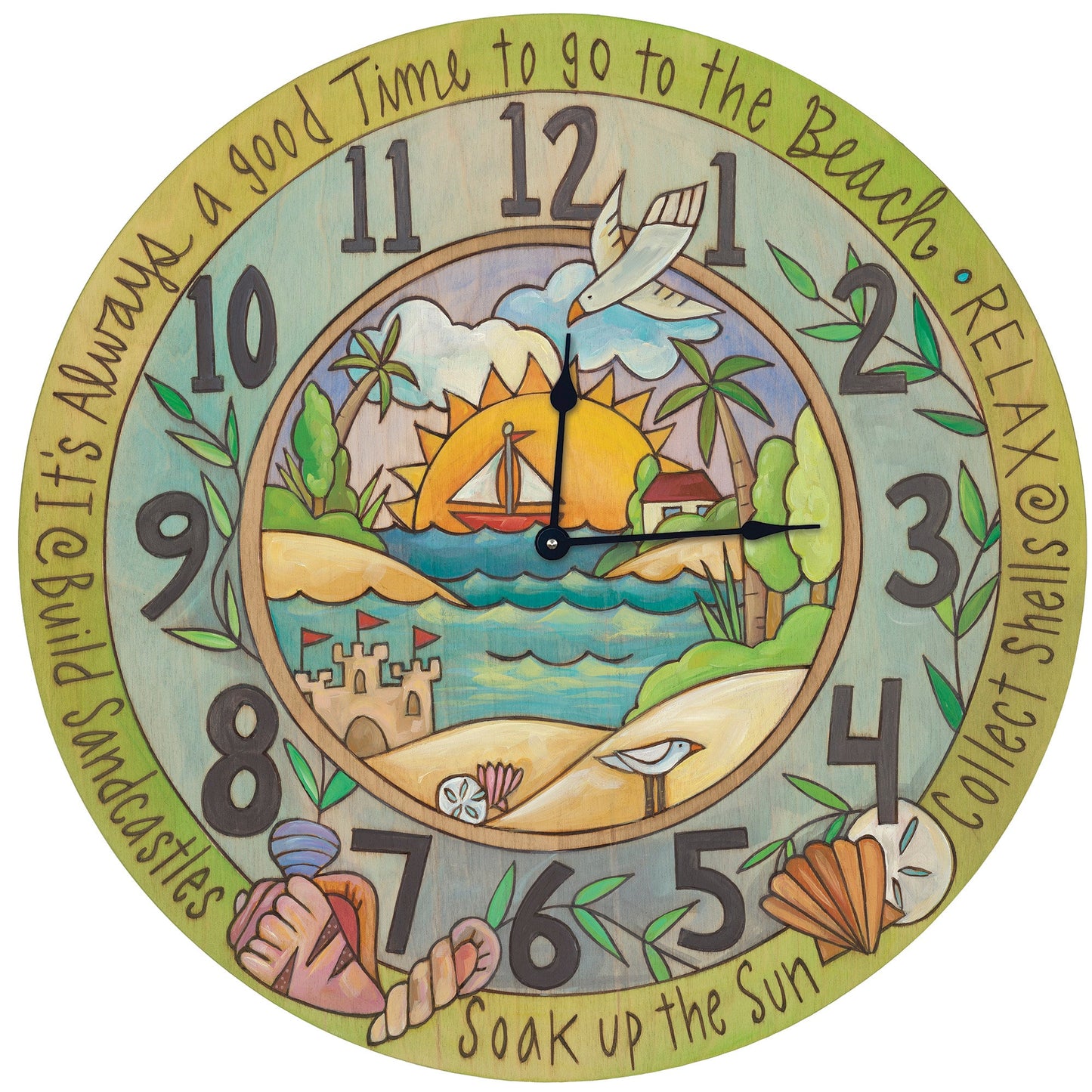 Clock-Always Vacation