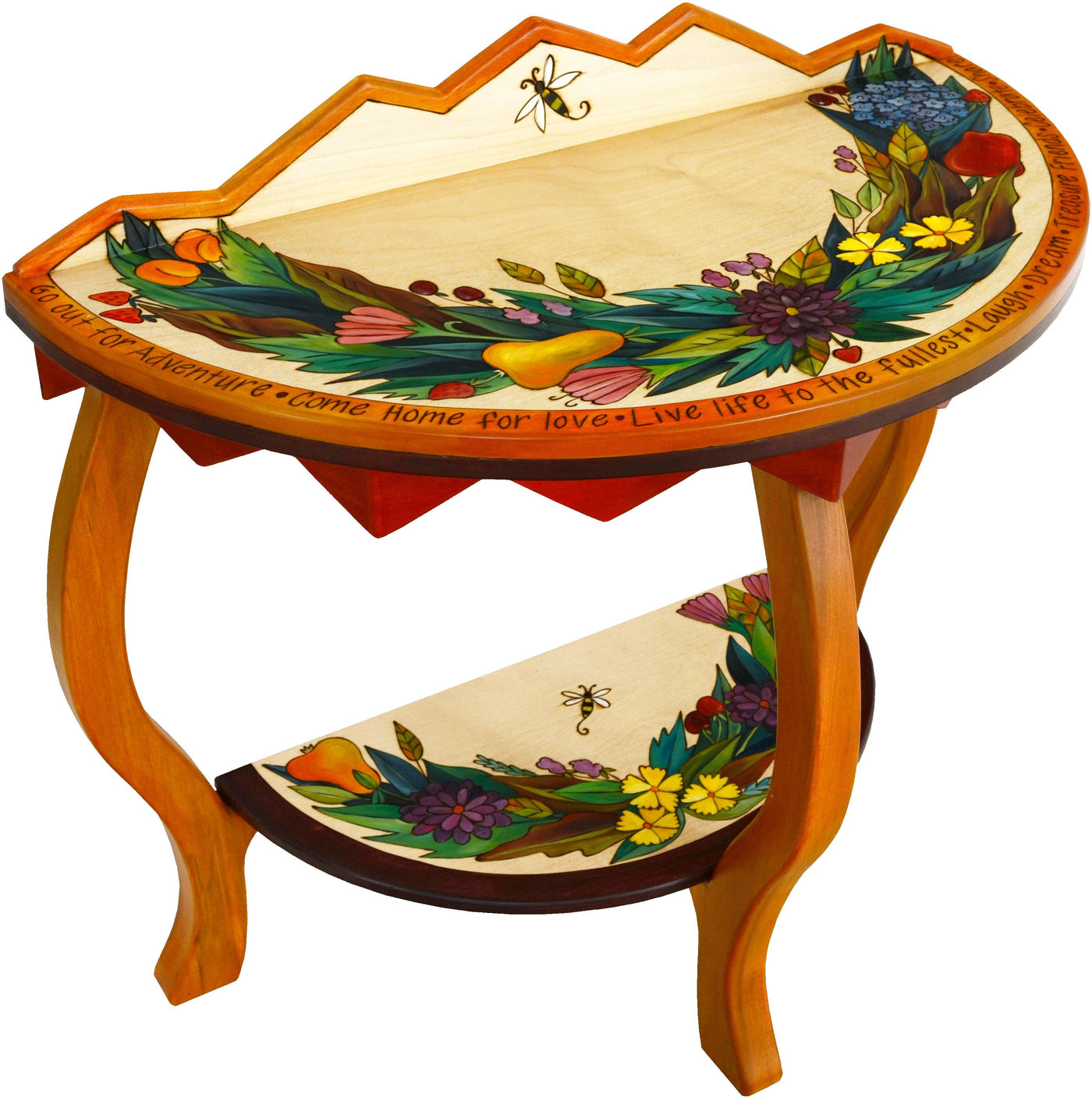 Half Round Table-Fruit & Floral