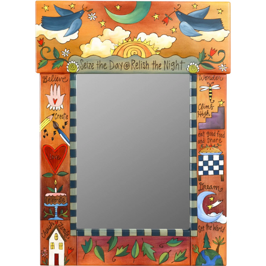 Medium Mirror-Seize the Day