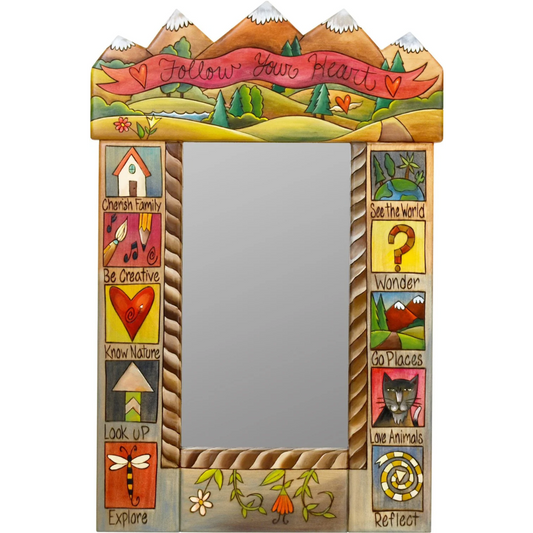 Small Mirror-Follow Your Heart