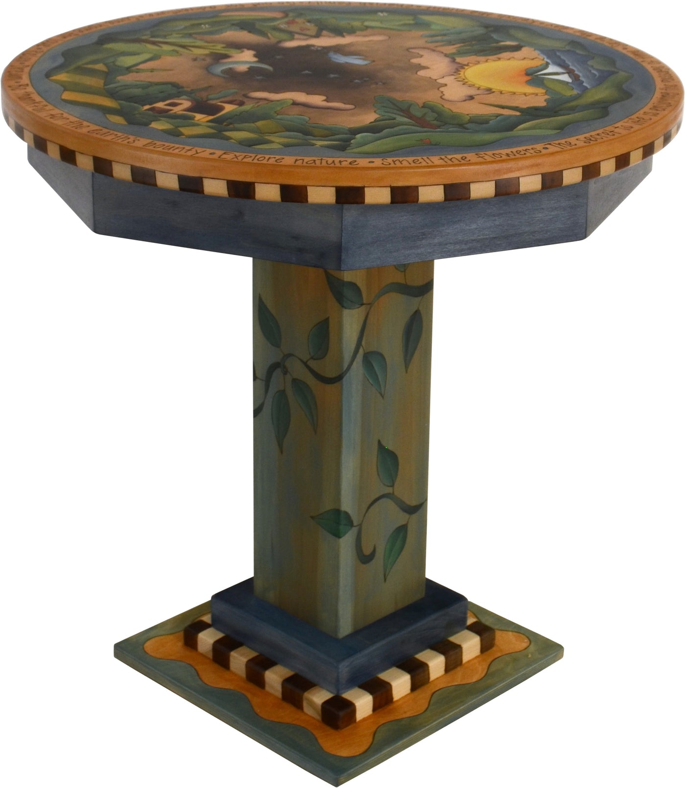 Dining Table-36" Round-Farm Landscape