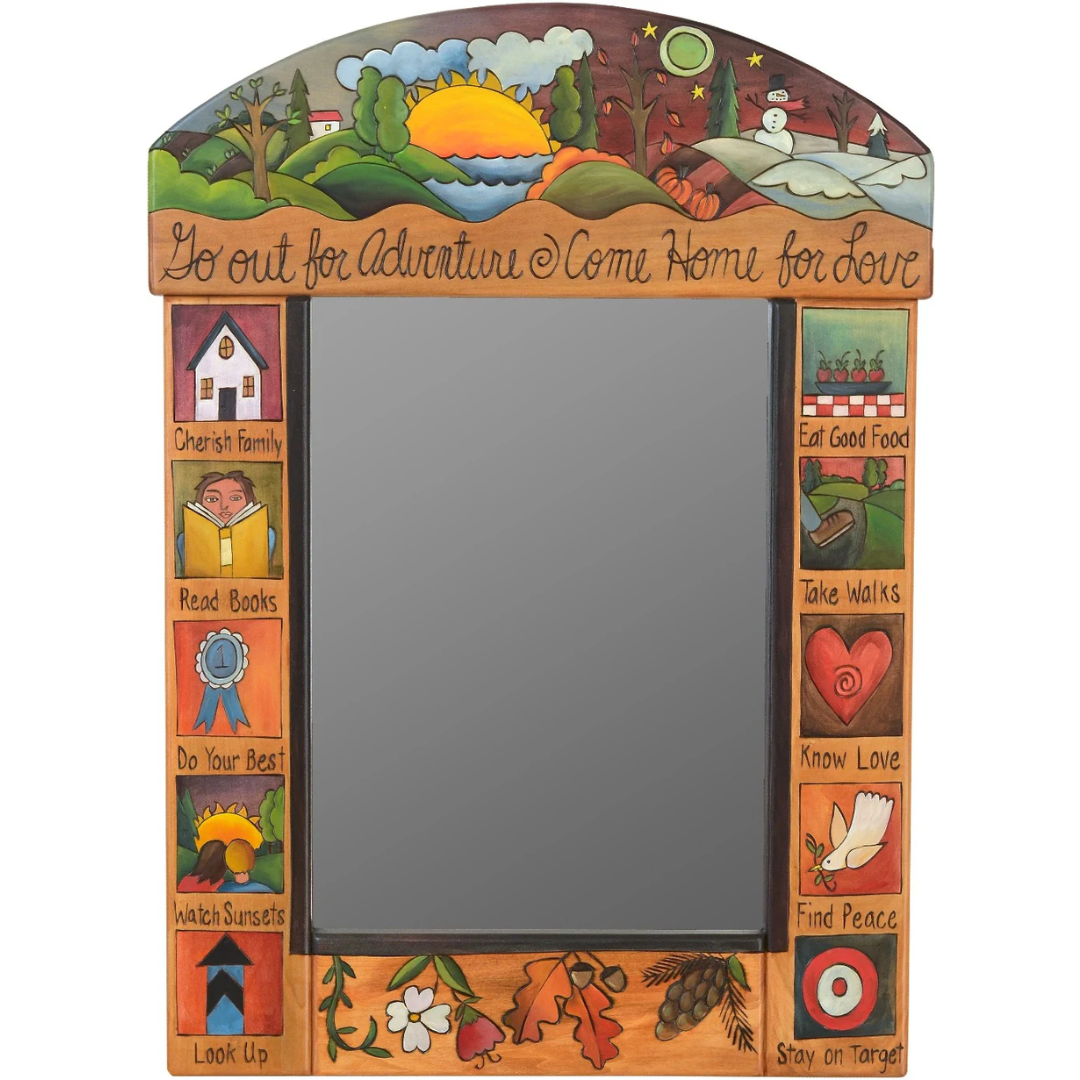 Medium Mirror-Adventure & Love