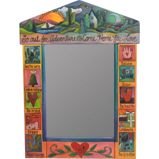 Medium Mirror-Adventure & Love