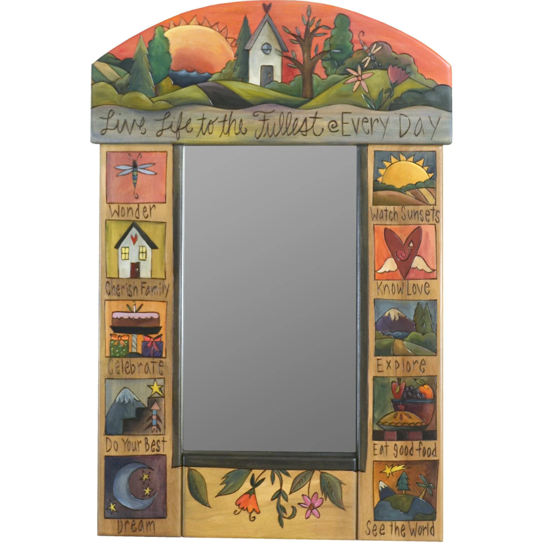 Small Mirror-Live Life