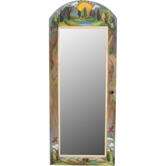 Jewelry Cabinet & Mirror-Love Nature