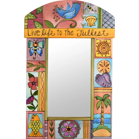 Small Mirror-Live Life to the Fullest
