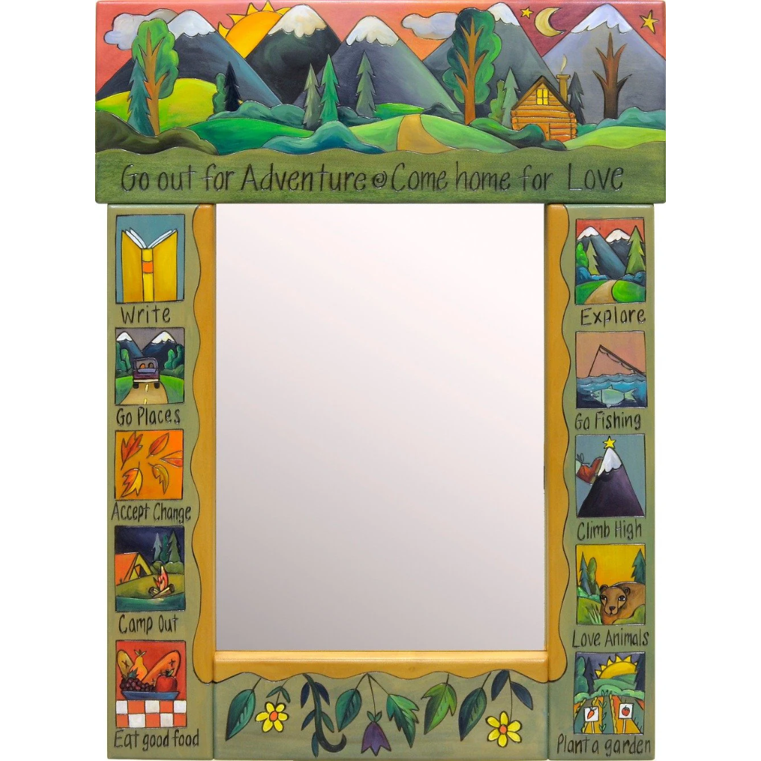 Medium Mirror-Adventure & Love