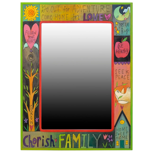 Contemporary Mirror-Cherish Family