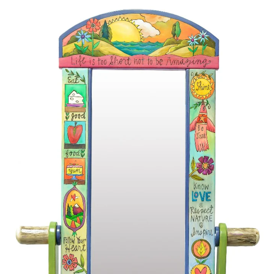 Wardrobe Mirror on Stand-Be Amazing