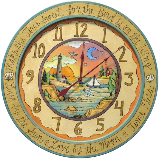 Round Wall Clock 36"-Make the Time Sweet