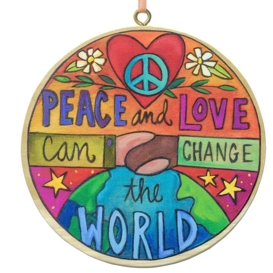 Spread Peace Ornament
