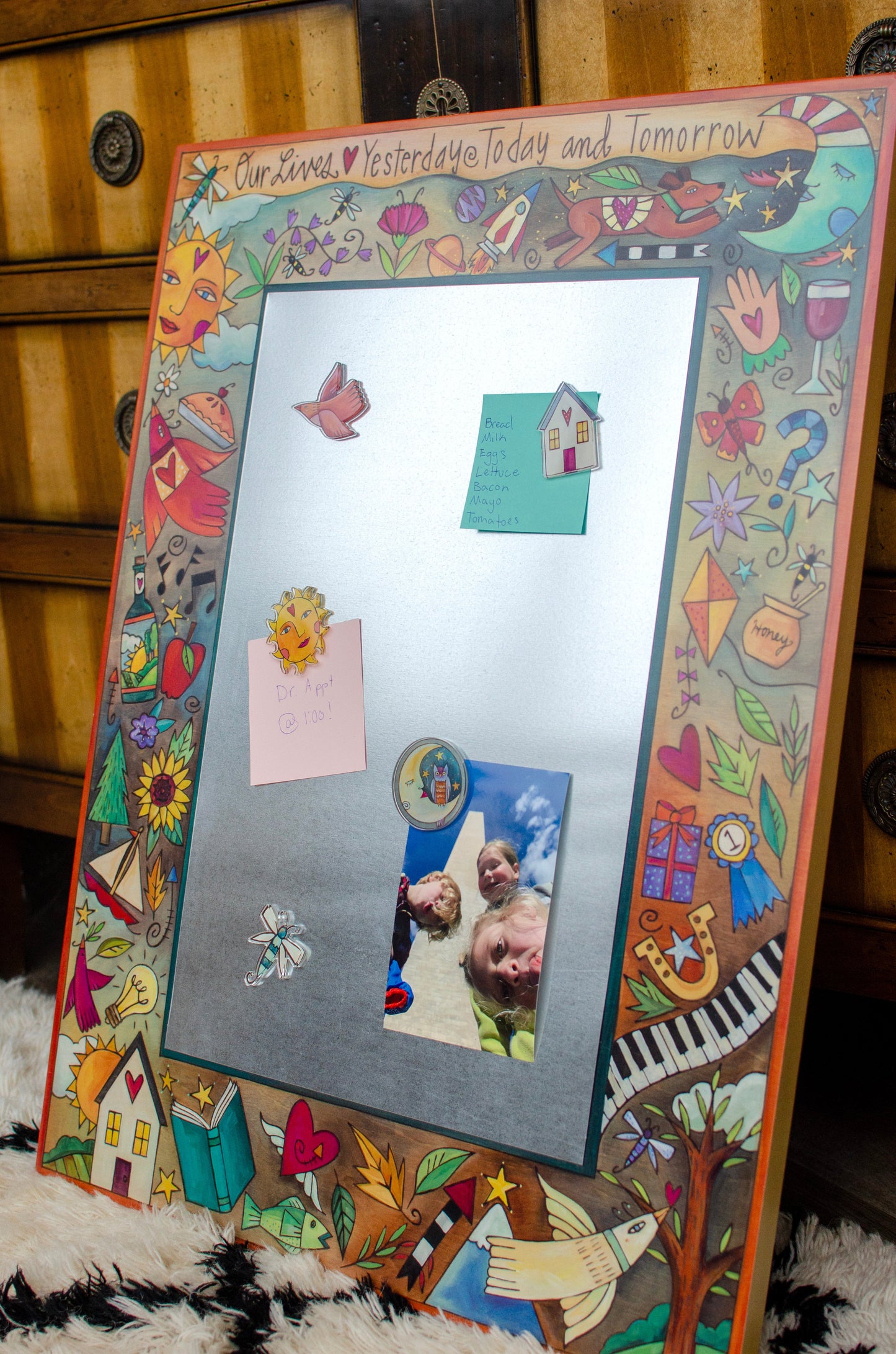 Magnetic Activity Board-Our Family Story