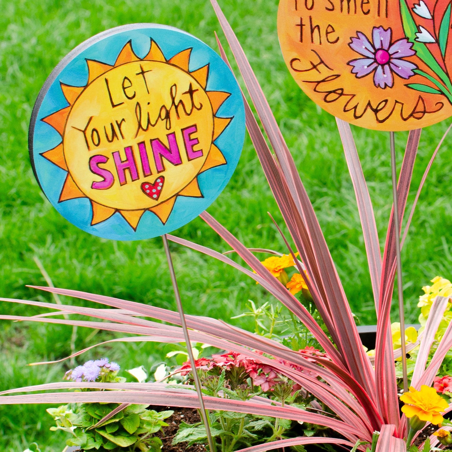 Bloom Garden Stakes-Set of 3