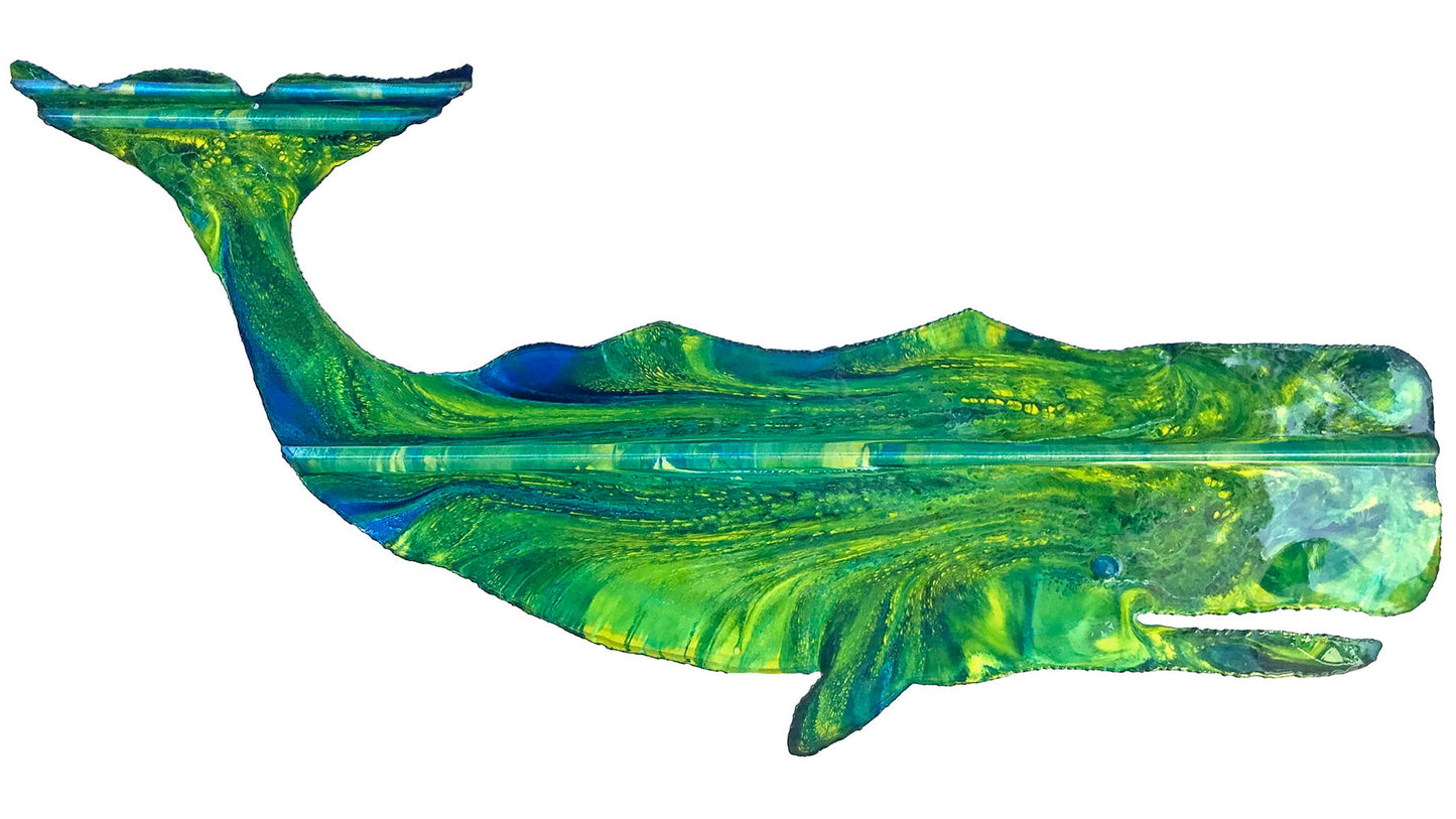 Whale Tin Roof Wall Art