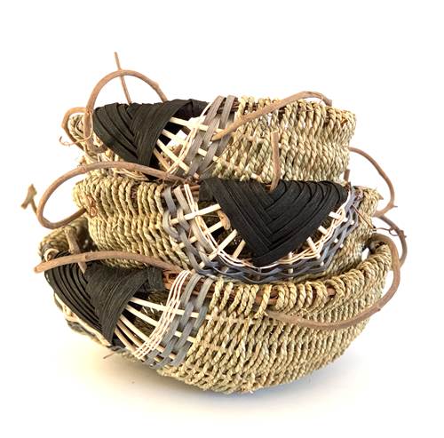 Free Form Basket-Black