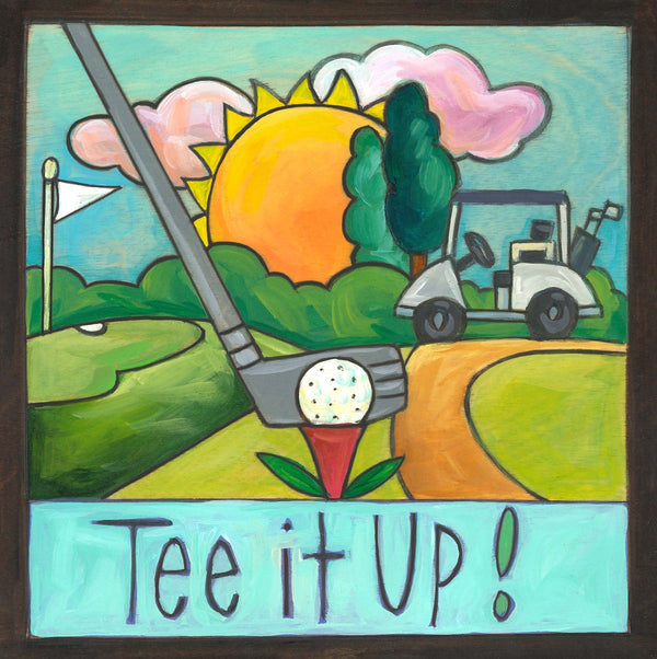 Fore! Wall Plaque-6"