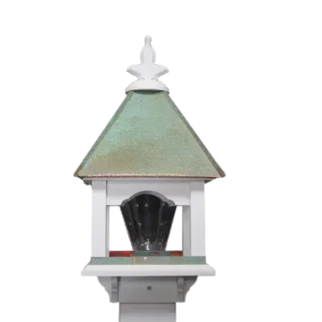 Four-Sided Bird Feeder