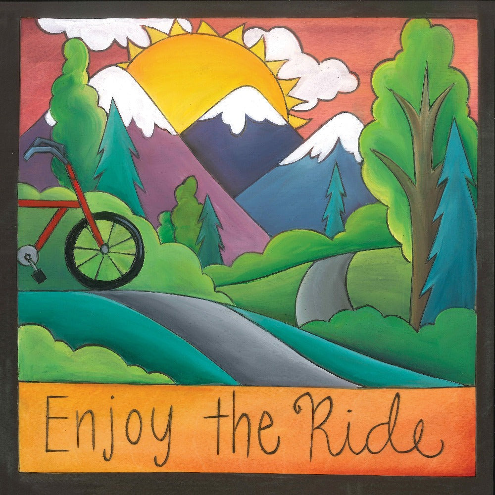 Enjoy the Ride Plaque-6"
