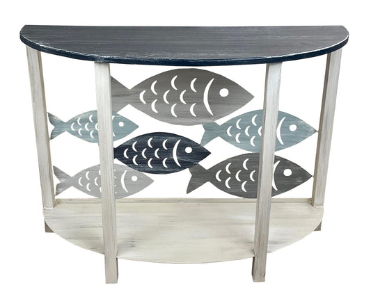 School of Fish Rounded Sofa Table
