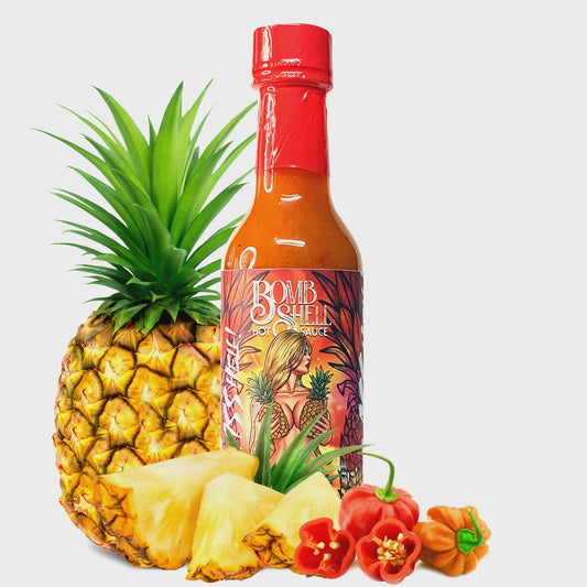 Roasted Habanero Pineapple Hot Sauce