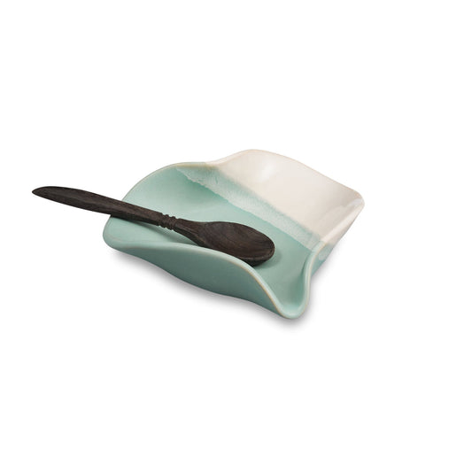 Heart Dish with Spoon