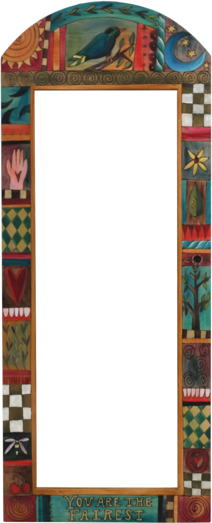 Jewelry Cabinet & Mirror-Patchwork