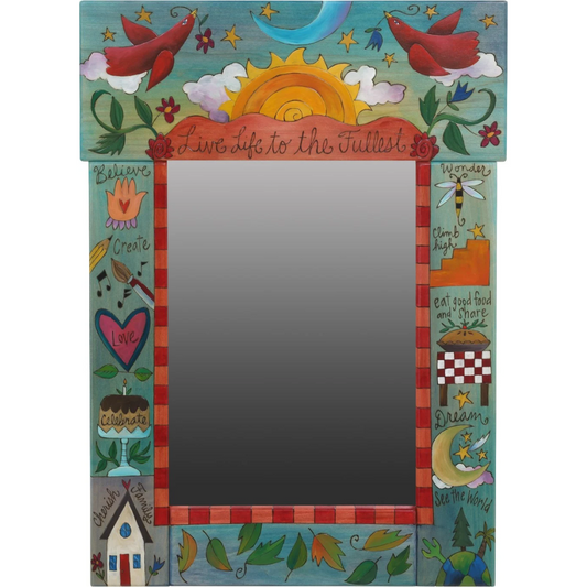 Medium Mirror-Live Life