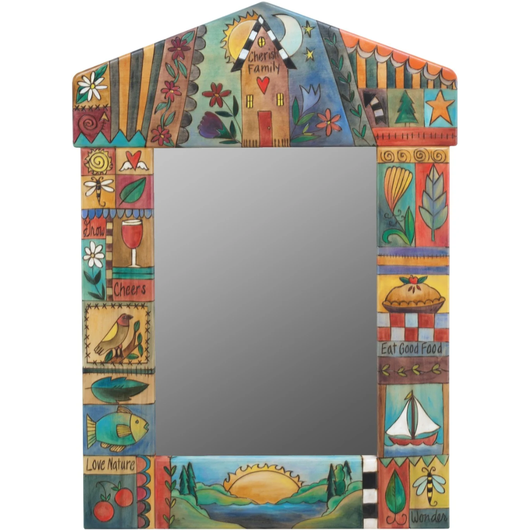 Medium Mirror-Cherish Family