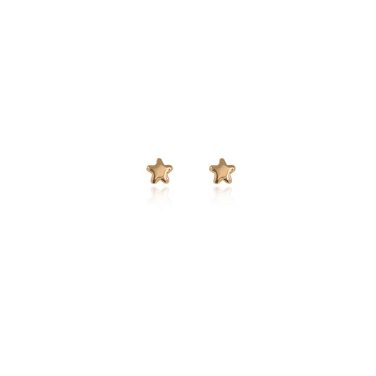 Tiny Star Post Earrings