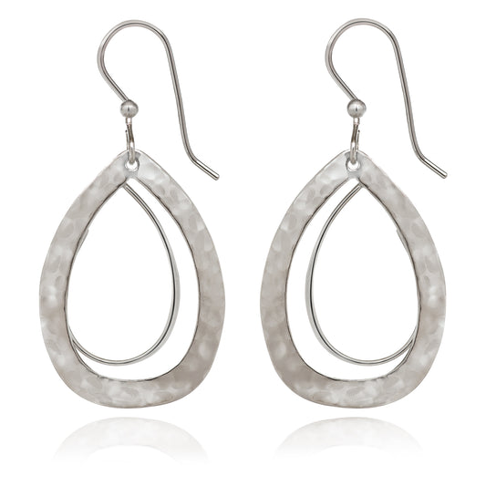 Modern Teardrop Earrings