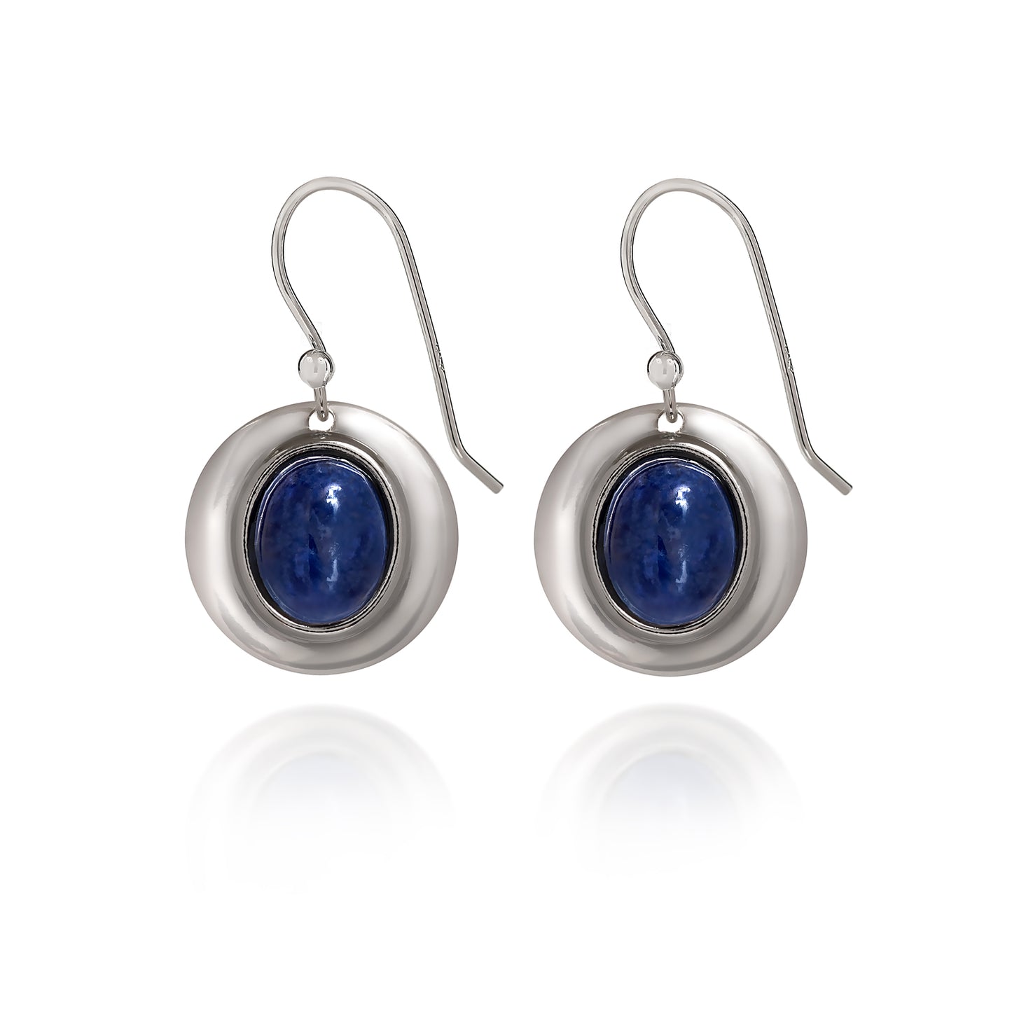Framed Oval Earrings
