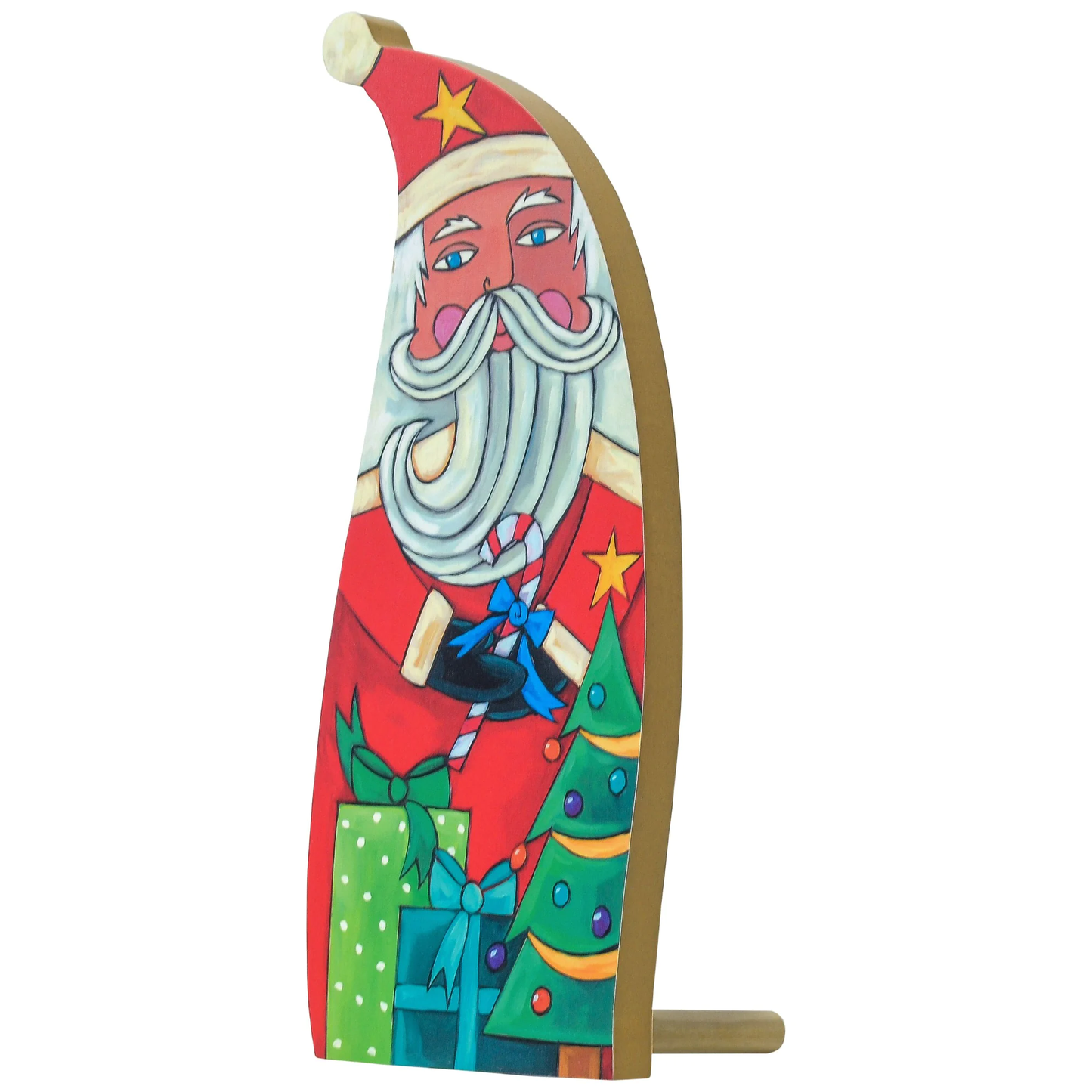 "Father Christmas" Santa Wood Sculpture