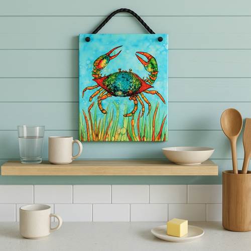 Coastal Blue Crab Tile