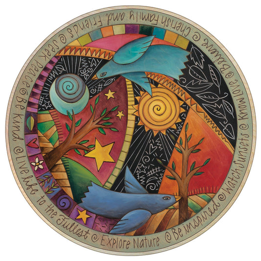 Lazy Susan-Side by Side (Printed)