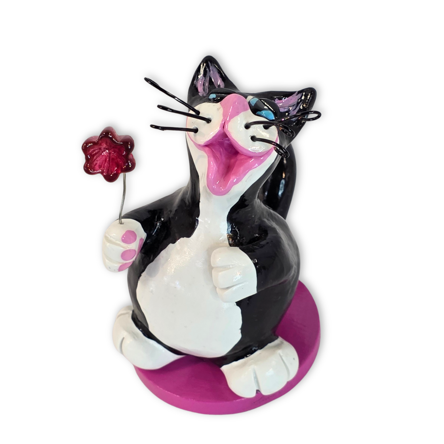 Smell the Flowers Cat